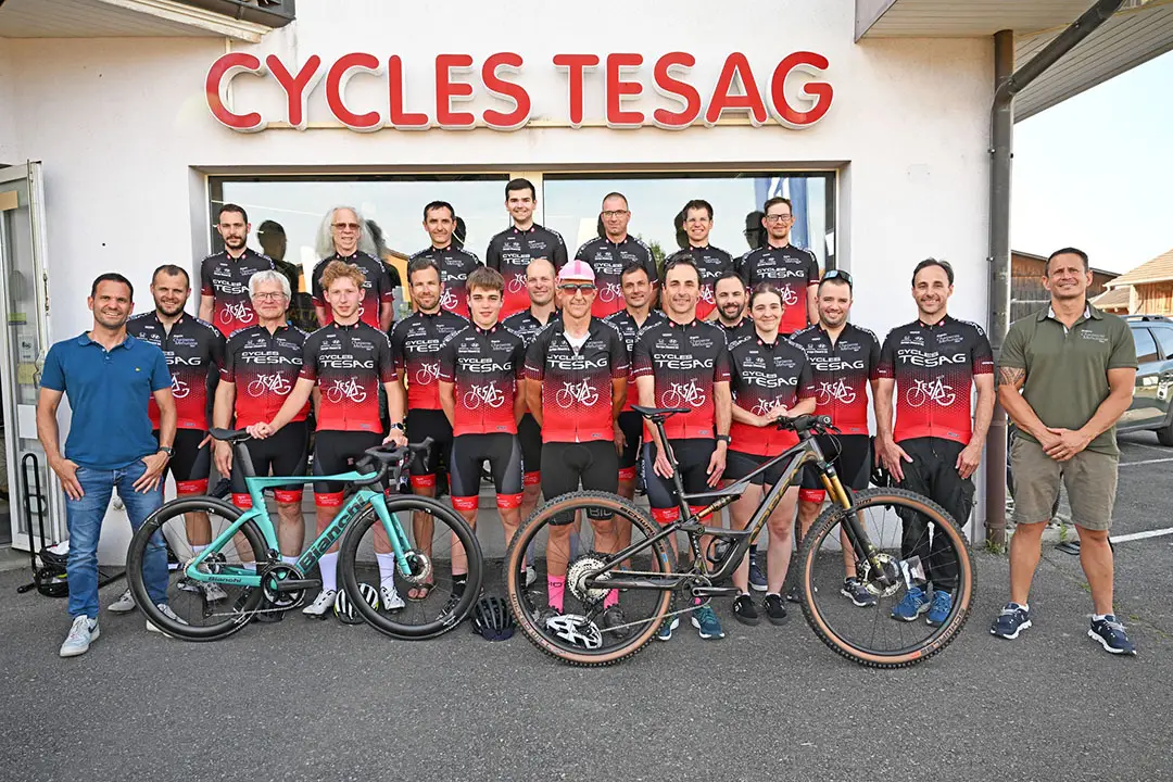 Groupe VTT à la 26e Ronde Payernoise